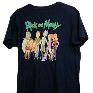 Rick and Morty Adult Swim SZ:L Graphic T-Shirt
